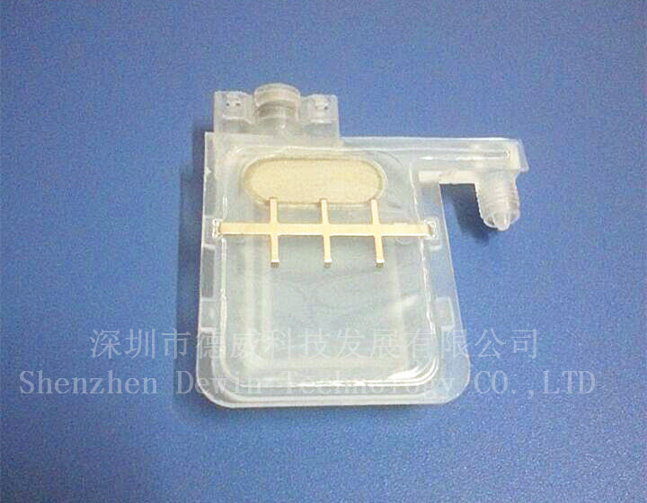 透明方口单铁片大墨囊