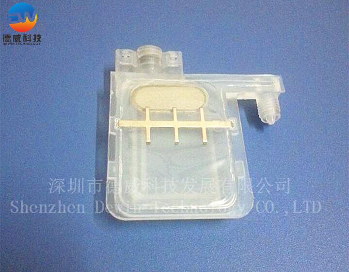 透明方口单铁片大墨囊