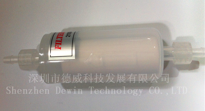 白色短圆柱形过滤器