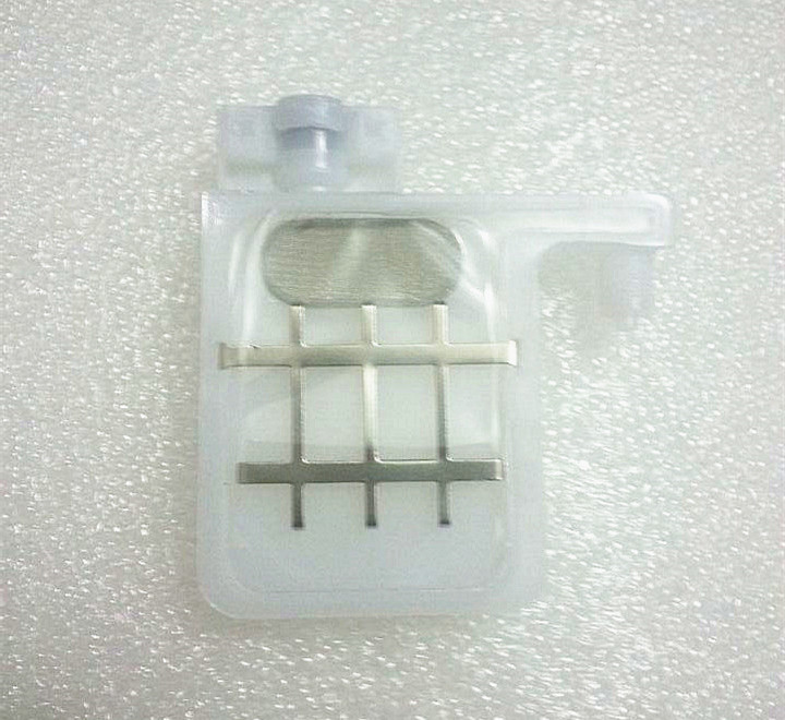 白色方口双铁片大墨囊